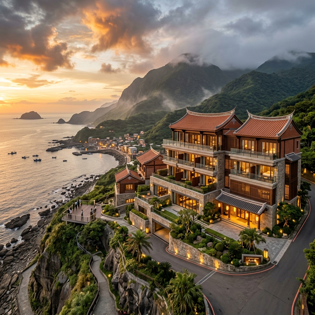 示範訂房 — 台灣北海岸精品旅宿外觀